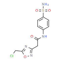N-[4-(氨基磺酰基)苯基]-2-[5-(氯甲基)-1,2,4-恶二唑-3-基]乙酰胺图片