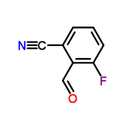 3-Fluoro-2-formylbenzonitrile structure