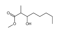 methyl 3-hydroxy-2-methyloctanoate Structure