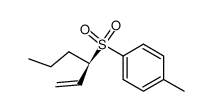 (R)-1-(hex-1-en-3-ylsulfonyl)-4-methylbenzene Structure