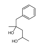 2-methyl-1-phenylpentane-2,4-diol Structure