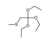 1,1,1-triethoxy-2-methylsulfanylethane结构式