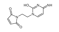 1-[2-(4-amino-2-oxopyrimidin-1-yl)ethyl]pyrrole-2,5-dione结构式