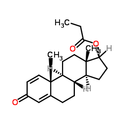 Boldenone propionate Structure