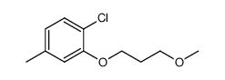 1-chloro-2-(3-methoxy-propoxy)-4-methyl-benzene Structure