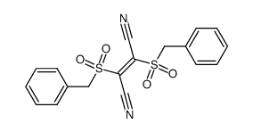 1,2-Bis-(benzylsulfonyl)-1,2-dicyan-ethen结构式