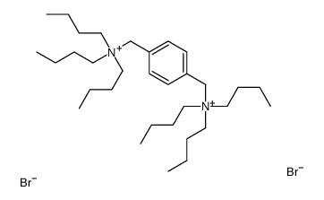 (p-Phenylenedimethylene)bis(tributylammonium bromide) Structure