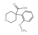 4-(2-methoxyphenyl)oxane-4-carboxylic acid Structure