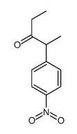 2-(4-nitrophenyl)pentan-3-one Structure