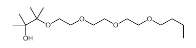 3-[2-[2-(2-butoxyethoxy)ethoxy]ethoxy]-2,3-dimethylbutan-2-ol Structure