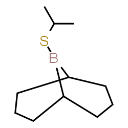 9-Borabicyclo[3.3.1]nonane, 9-[(1-methylethyl)thio]-结构式