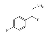 Benzeneethanamine, beta,4-difluoro- (9CI) structure