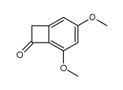 4,6-dimethoxybenzocyclobutenone结构式