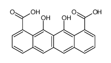 11,12-dihydroxytetracene-1,10-dicarboxylic acid Structure