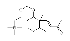 (3E)-4-(1,2-Dimethyl-6-([2-(trimethylsilyl)ethoxy]methoxy)cyclohexyl)- 3-buten-2-one picture