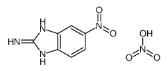 nitric acid,6-nitro-1H-benzimidazol-2-amine Structure