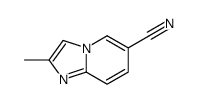 2-甲基咪唑并[1,2-a]吡啶-6-甲腈结构式