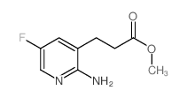 Methyl 3-(2-amino-5-fluoropyridin-3-yl)propanoate picture