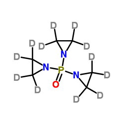 三亚乙基磷酰胺-d12结构式