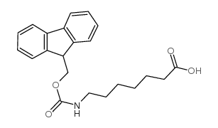 Fmoc-7-氨基庚酸结构式