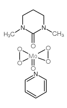 氧二过氧(吡啶)(1,3-二甲基-3,4,5,6-四氢-2(1H)-嘧啶酮)钼(IV)结构式