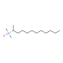 N,N-Dimethyl-2-dodecanamineN-oxide结构式