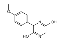 3-(4-methoxyphenyl)piperazine-2,5-dione结构式