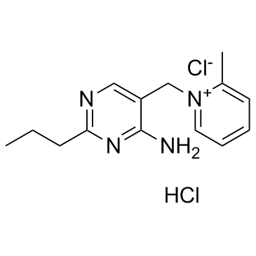 氨丙啉 盐酸盐结构式