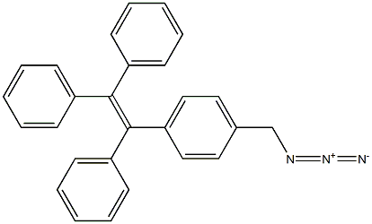 [1-(4-叠氮甲基苯基) -1,1,2-三苯基]乙烯结构式