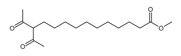 methyl 12-acetyl-13-oxotetradecanoate结构式