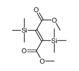 dimethyl 2,3-bis(trimethylsilyl)but-2-enedioate结构式