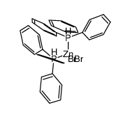[ZnBr2(triphenylphosphine)2]结构式