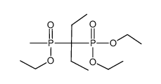 diethyl 1--1-ethylpropylphosphonate Structure