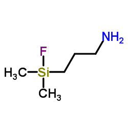 3-[Fluoro(dimethyl)silyl]-1-propanamine structure
