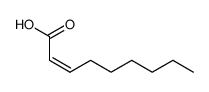 (Z)-non-2-enoic acid结构式