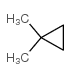 1,1-dimethylcyclopropane Structure