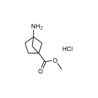 4-氨基双环[2.1.1]己烷-1-羧酸甲酯盐酸盐结构式