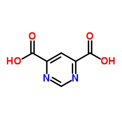 嘧啶-4,6-二羧酸结构式