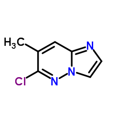 6-Chloro-7-methylimidazo[1,2-b]pyridazine Structure
