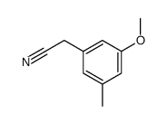 2-(3-甲氧基-5-甲基苯基)乙腈结构式
