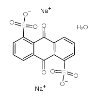 蒽醌-1,5-二磺酸二钠水合物结构式