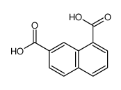 naphthalene-1,7-dicarboxylic acid结构式
