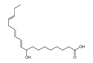 9-hydroxy-10,12,15-octadecatrienoic acid结构式