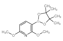 2,6-二甲氧基吡啶-3-硼酸频呢醇酯图片