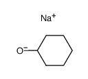 sodium cyclohexanolate Structure