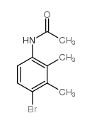4-溴-2,3-二甲基乙酰苯胺结构式