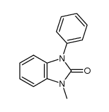 1-methyl-3-phenyl-1,3-dihydro-benzoimidazol-2-one Structure