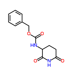 Benzyl (2,6-dioxo-3-piperidinyl)carbamate Structure