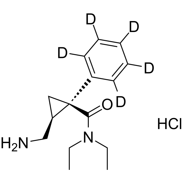Milnacipran-d5 hydrochloride Structure