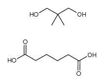 2,2-dimethylpropane-1,3-diol,hexanedioic acid Structure